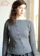 Sylvia Cardigan - Cecily Glowik MacDonald - Winged Knits - Quince & Co.