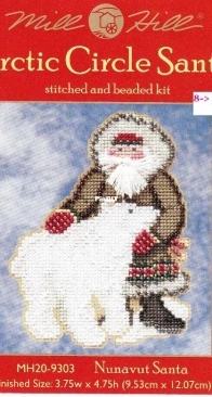Mill Hill MH20-9303 Arctic Circle Santas - Nunavut Santa
