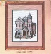 Debbie Patrick Victorian Houses CS-030 The pink lady