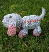 3D-little puppy