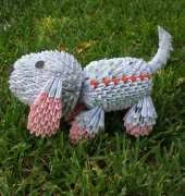 3D-little puppy