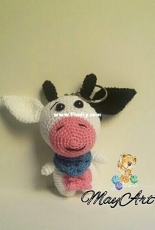 Cow - Leithygurumi/Confecção:MayArts