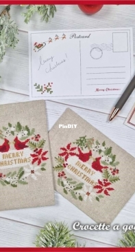 Weihnachtskarte by Crocette a gogo