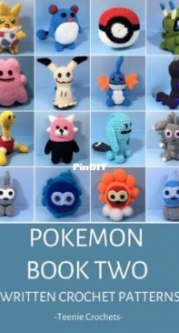 Teenie Crochets - Christine Gibson - Pokemon Book Two