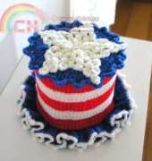 Bluebeary Treasures - Sue Pendleton - Passionately Patriotic Bathroom Tissue Cover