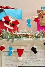 Red Heart LW5717 - Santas Wardrobe Garland - free