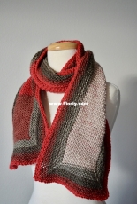 Simple Garter Stitch Scarf by Nick Davis