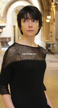 On The Edge Top by Olga Radchuk-Free