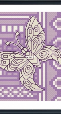 Purple Butterfly by Durene Jones - Free