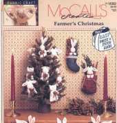 McCalls Creates Fabric Craft 14302 Farmers Christmas