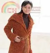 Patons 500835 Bohemian Long Coat - Free