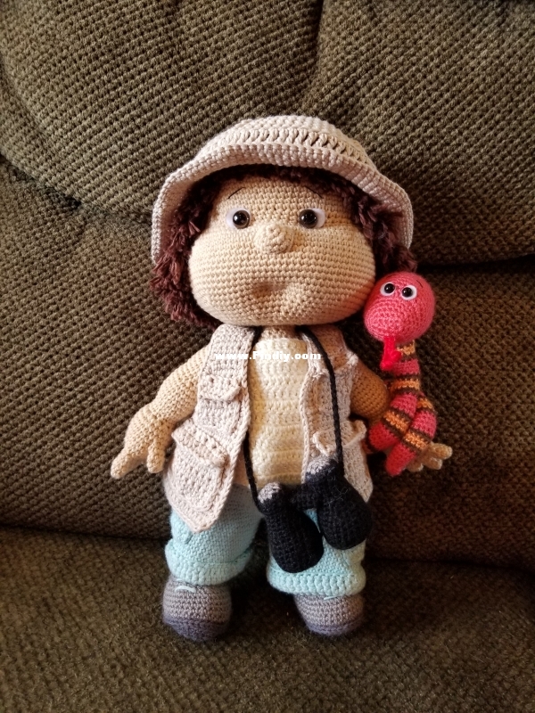 Tommy in safari outfit