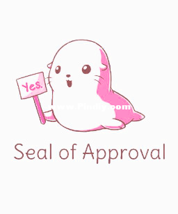 Seal of Approval pink.png