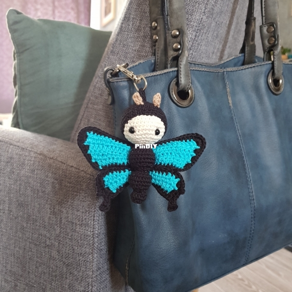 Butterfly keyring 2