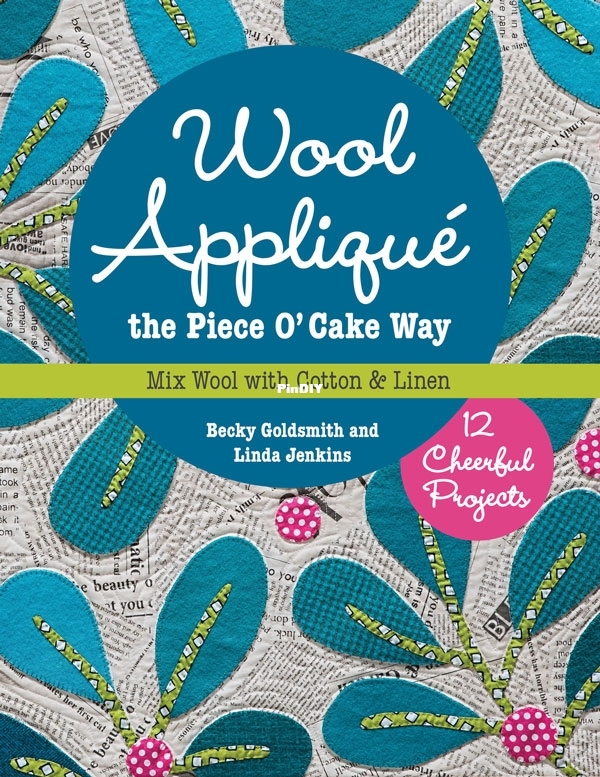 Wool Applique the Piece O&#039; Cake - Becky Goldsmith.jpg