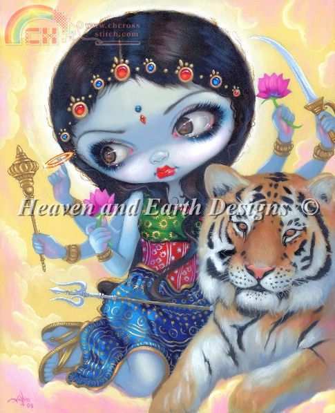 Durga and the Tiger  .jpg