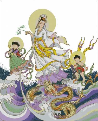 pinn-Goddess of Mercy & Dragon.jpg