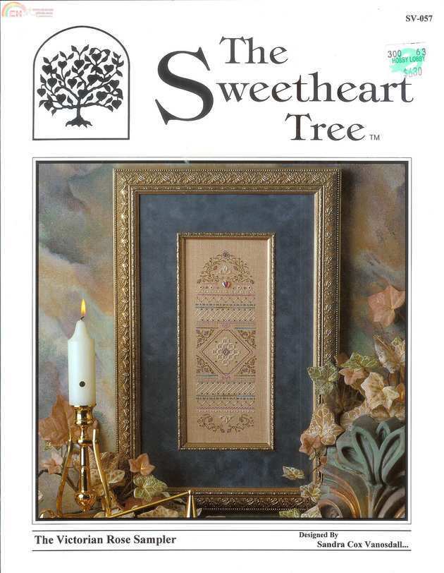 The Sweetheart Tree sv-057 The Victorian Rose Sampler.jpg
