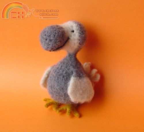 Crocheted and Felted Dodo Bird - Vicky Lewis (The Birds and Bees).jpg