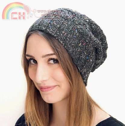 Tweed Slouch Hat by Michele Meadows