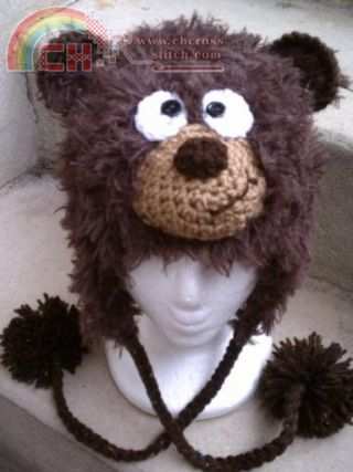Fuzzy Wuzzy Bear Hat