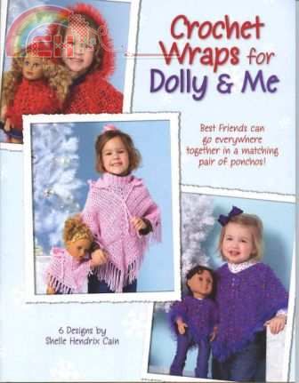 Crochet Wraps for Dolly and me