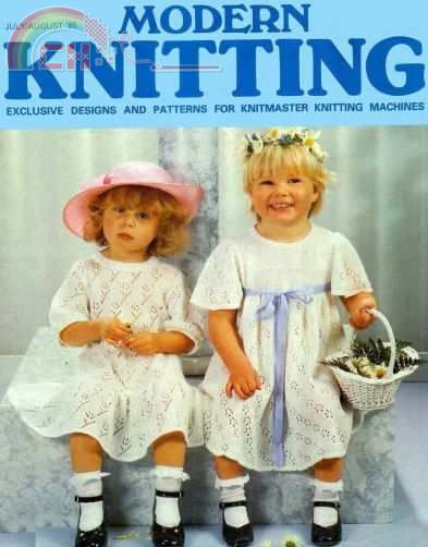 Modern Knitting 1985 July August