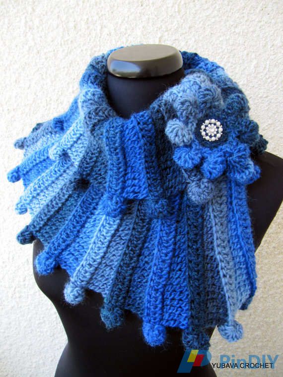 scarf Lyubava Crochet