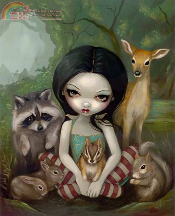 Snow White and her animal friends.jpg
