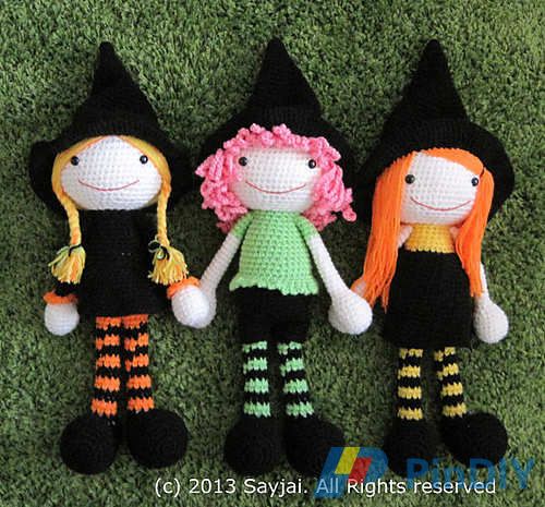 The 3 Witches Amigurumi
