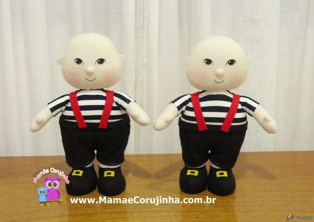 Mamae Corujinha - Gemini - Soft Doll - Portuguese